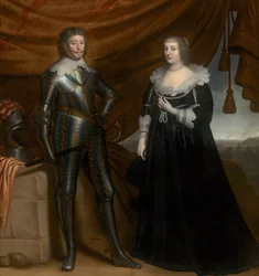 Frédéric-Henri et Amalia de Solms-Braunfels