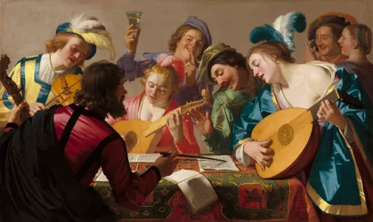 Le Concert, 1623