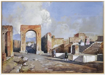 Italie, Fouilles de Pompéi