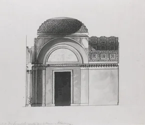 Conception de cabinet pour le Duc de Serracapriola à Petersburg