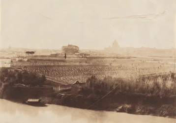 Vue de Rome, 1857 (photo)