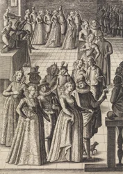 Le feste o balli..., vers 1610
