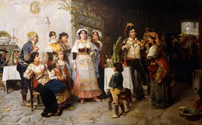 Préparatifs pour le mariage
