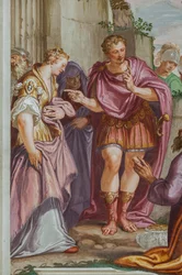Clémence de Scipion, Salle Principale, vers 1565