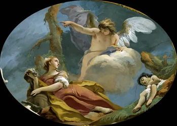 Agar et Ismaël dans le désert, vers 1728