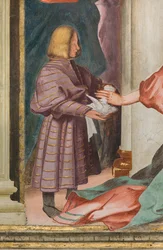 Nef centrale, Cinquième travée nord, Présentation au Temple, Gian Francesco Bembo