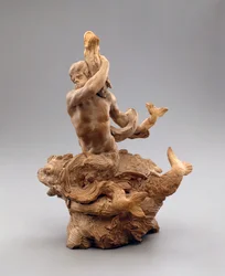 Triton avec un Serpent de Mer, vers 1630