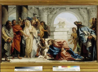 Christ et la femme adultère