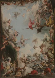 La glorification de la famille Giustiniani, 1783