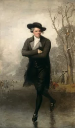 Le patineur (Portrait de William Grant)