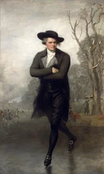 Le patineur (Portrait de William Grant)