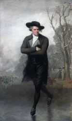 Le patineur (Portrait de William Grant)