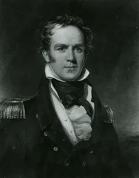Capitaine Hugh Clapperton, gravé par Thomas Lupton, 1828