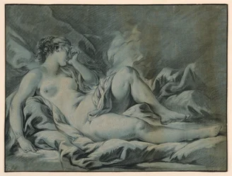 Femme nue endormie