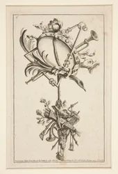 Une feuille de Plusieurs Trophées