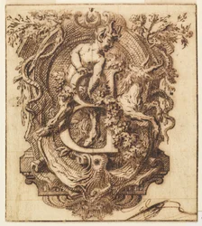 Conception ornementale pour la lettre B