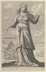 Monime, 1647. Créateurs : Gilles Rousselet, Abraham Bosse