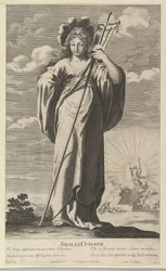 Sibylle de Cumes, vers 1635. Créateurs : Gilles Rousselet, Abraham Bosse