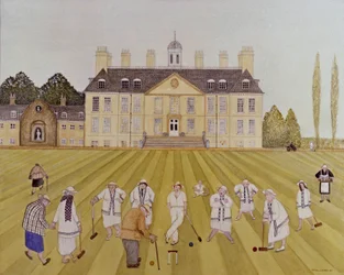 Croquet sur la pelouse, 1989