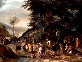 Christ entrant à Jérusalem