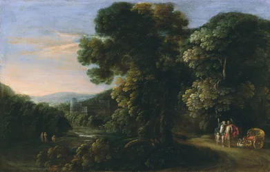 Paysage avec Vénus et Adonis