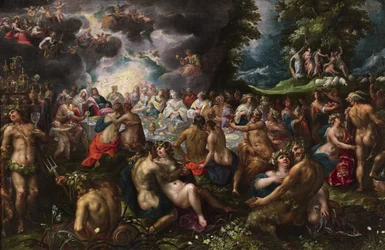 Gillis-van-Valckenborch-Le-mariage-de-Peleus-et-Thetis