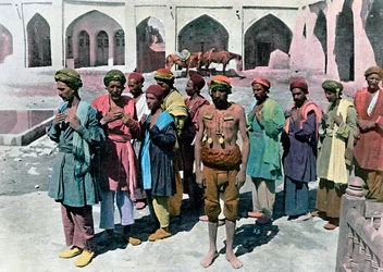 Derviches et martyrs, Téhéran, vers 1890