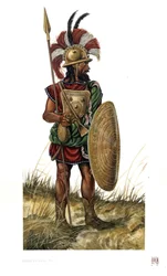 Antiquité romaine : soldat de l