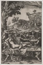 Cupidon et Psyché, 1574