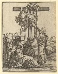 La Vierge des Douleurs : La Descente de Croix