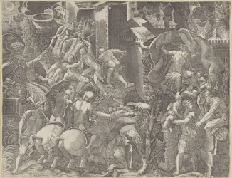 Chute de Troie et la fuite d