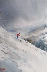 Aventure en ski alpin