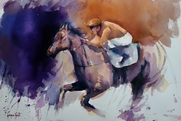 Cheval de course dynamique
