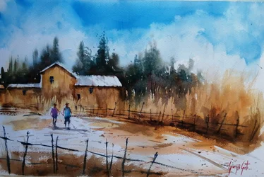 Paysage champêtre 15