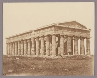 Paestum : Le temple de Poséidon