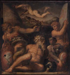 Allégorie de Cortona et Montepulciano