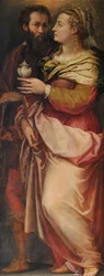 Giorgio Vasari avec sa femme Niccolosa Bacci