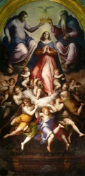 Le Couronnement de la Vierge, 1571.