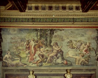 Les premiers fruits de la terre offerts à Saturne, 1555