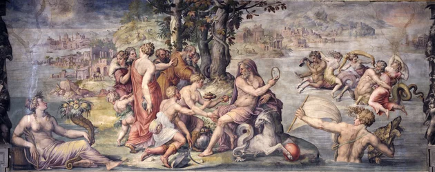Les premiers fruits de la terre offerts à Saturne, 1655-1657