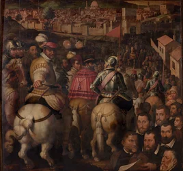 Triomphe de la guerre contre Sienne, 1563-1565