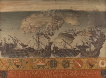 Victoire navale de Koroni, Péloponnèse