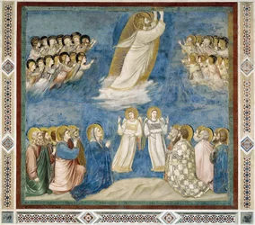 Ascension du Christ, détail de la Vie et Passion du Christ
