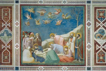 Lamentation sur le Christ mort (détail)