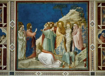 La Résurrection de Lazare, (détail)