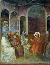 Jésus au Temple parmi les docteurs (détail)
