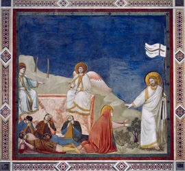 Noli me tangere - La Résurrection du Christ, détail de la Vie et Passion du Christ