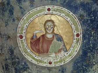 Représentation du Christ - Fresque