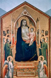 Madone et Enfant en majesté