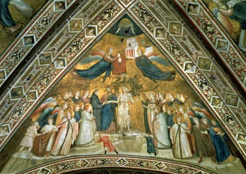 Le mariage mystique de Saint François avec la Sainte Pauvreté